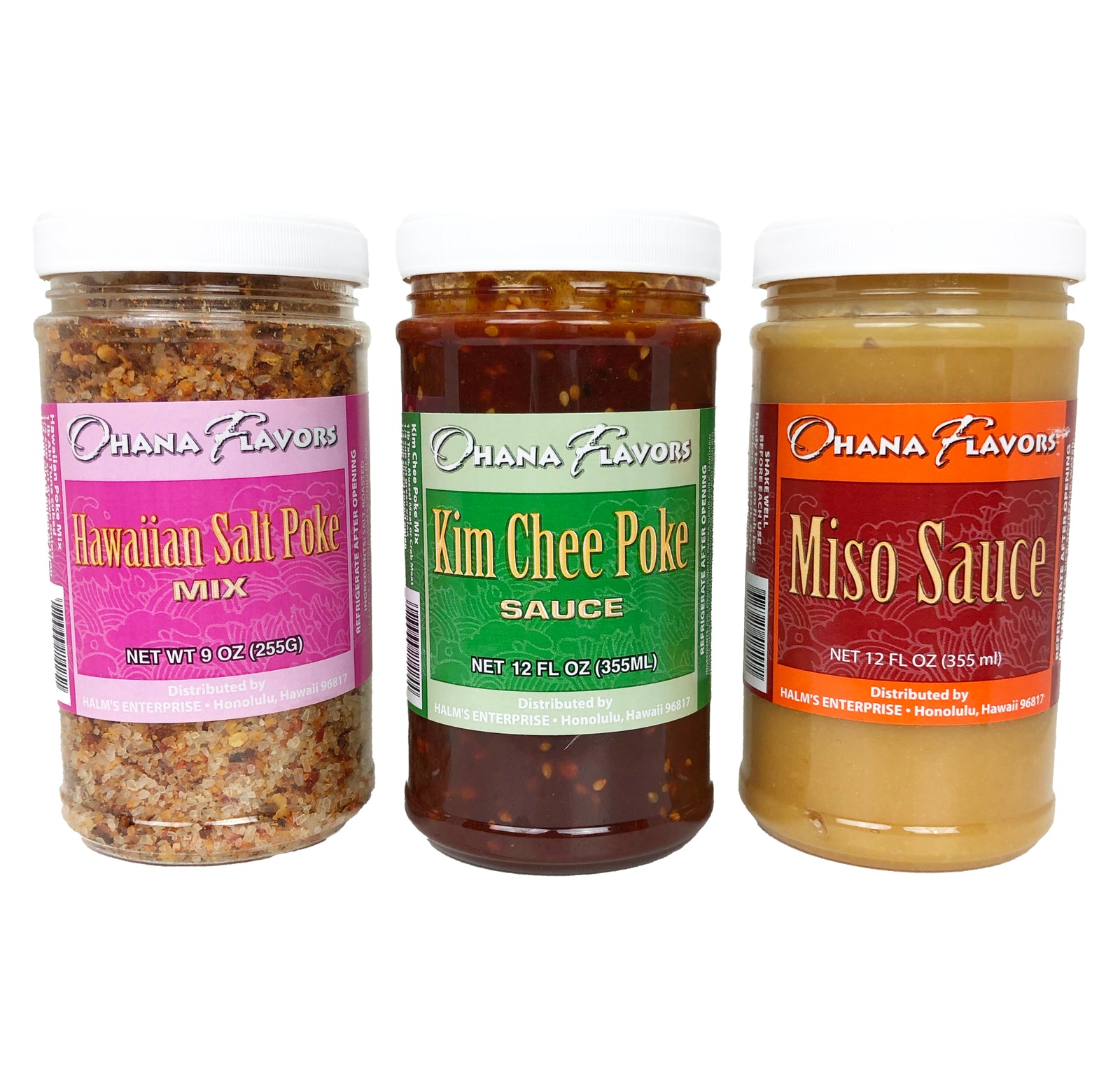 Ohana Flavors - Sauce Trio